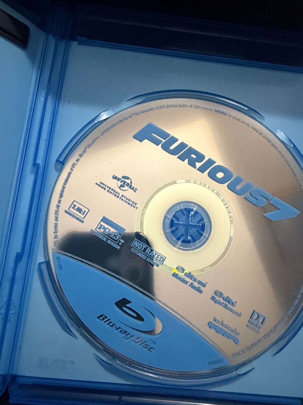 Furious 7 Blu-ray Disc
